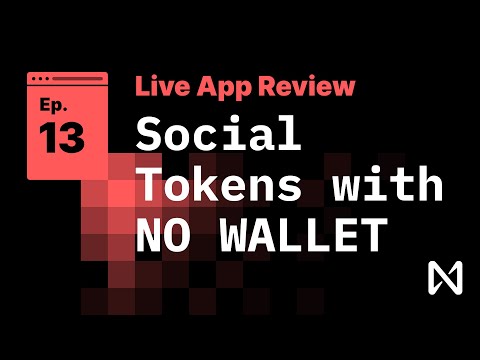 Live App Review 13 - Social Token Drops with NO WALLET