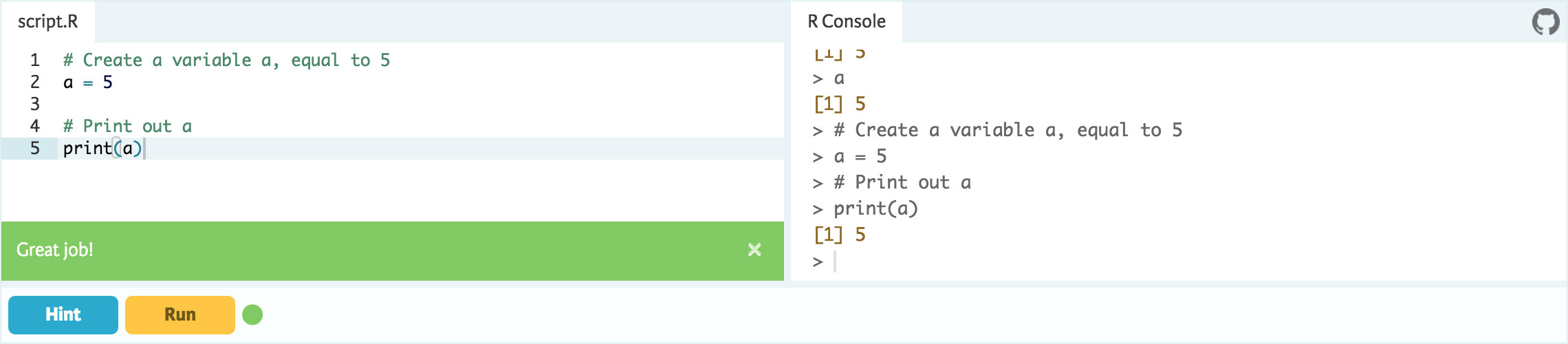 DataCamp Light example 3