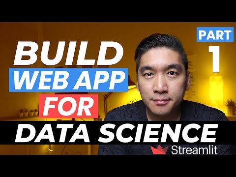 How to Build Your First Data Science Web App in Python - Streamlit Tutorial #1