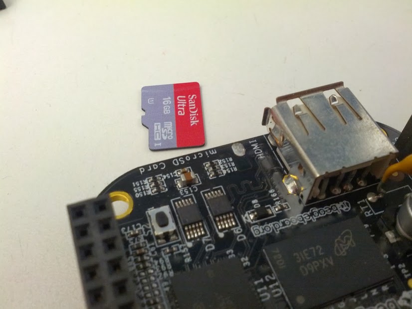 MicroSD card removed from BBB