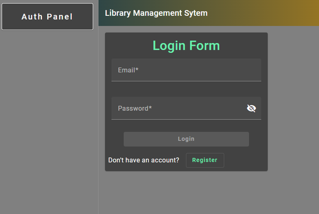 Login Page