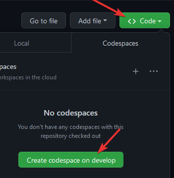 create codespace