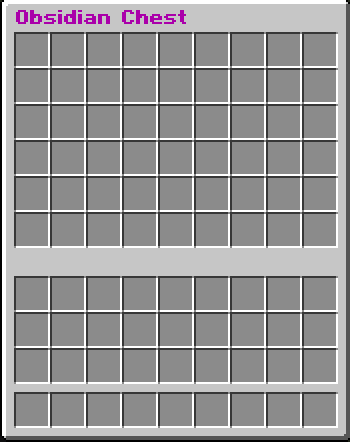 Obsidian Chest Inventory