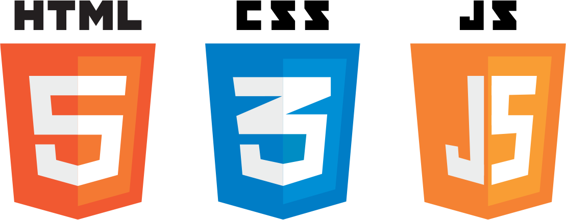 Logo do HTML5, CSS3 e Javascript