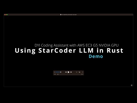 Exploring Hugging Face Starcoder in Rust