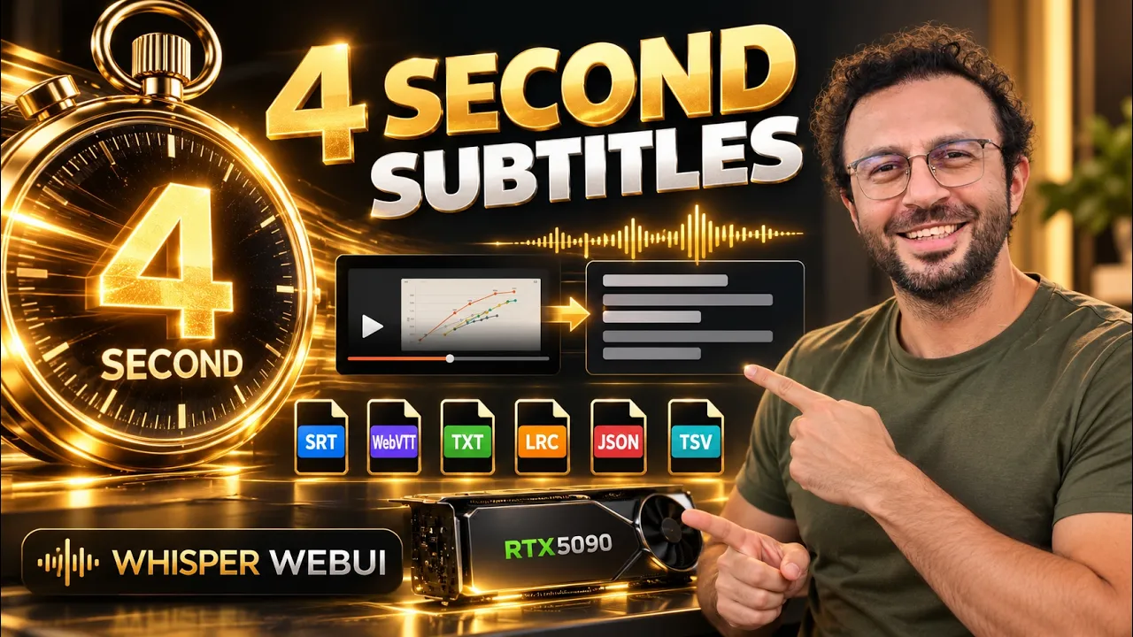 Whisper-WebUI Premium Transcribes a 10-Minute Video in 4 Seconds: Full Windows Guide