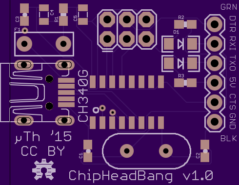 ChipHeadBang top view