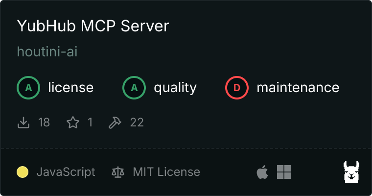 YubHub MCP server