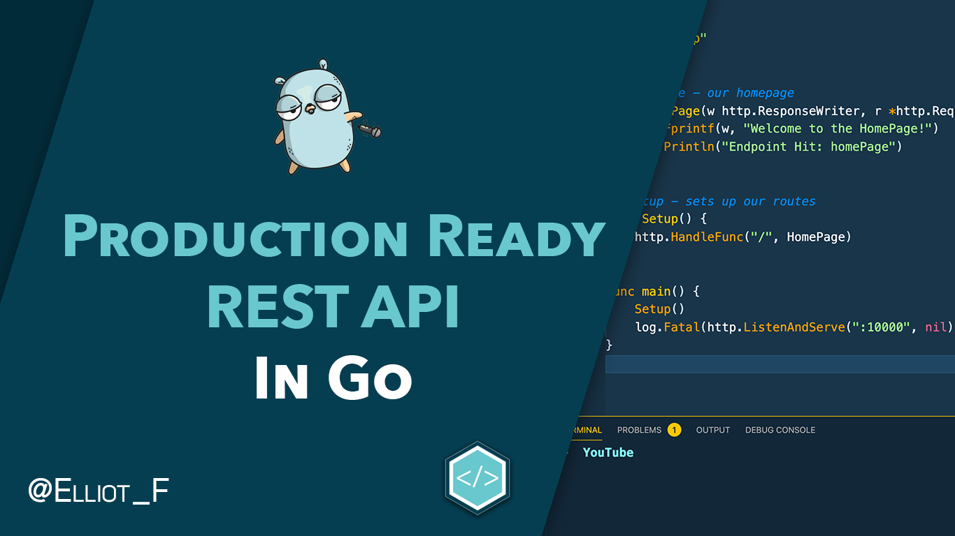 Building a Production Ready REST API in Go Course Repository