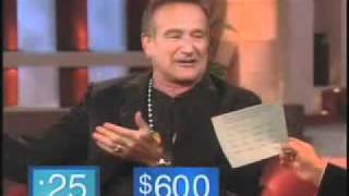 Robin Williams performs a whirlwind accent marathon