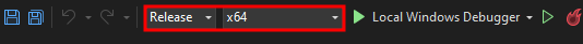 Visual Studio Release Option