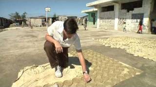 Haitians eat dirt cookies to survive