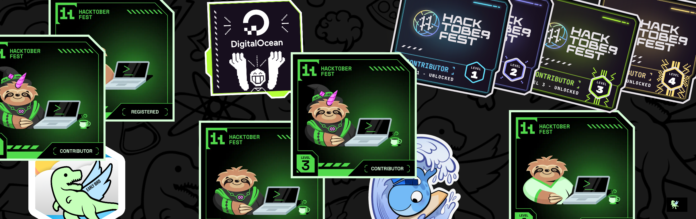 @captain_tron's Holopin board