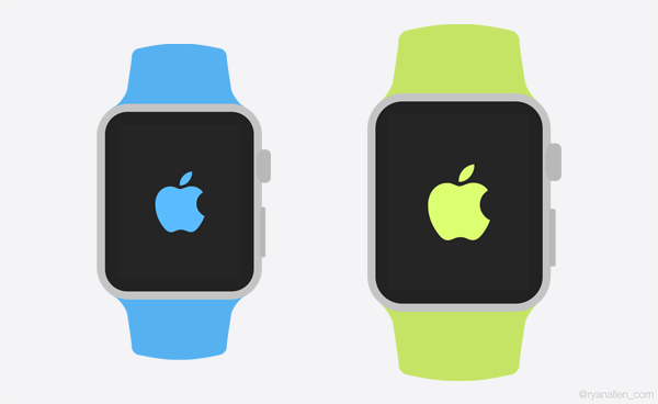 Apple Watch app icon template