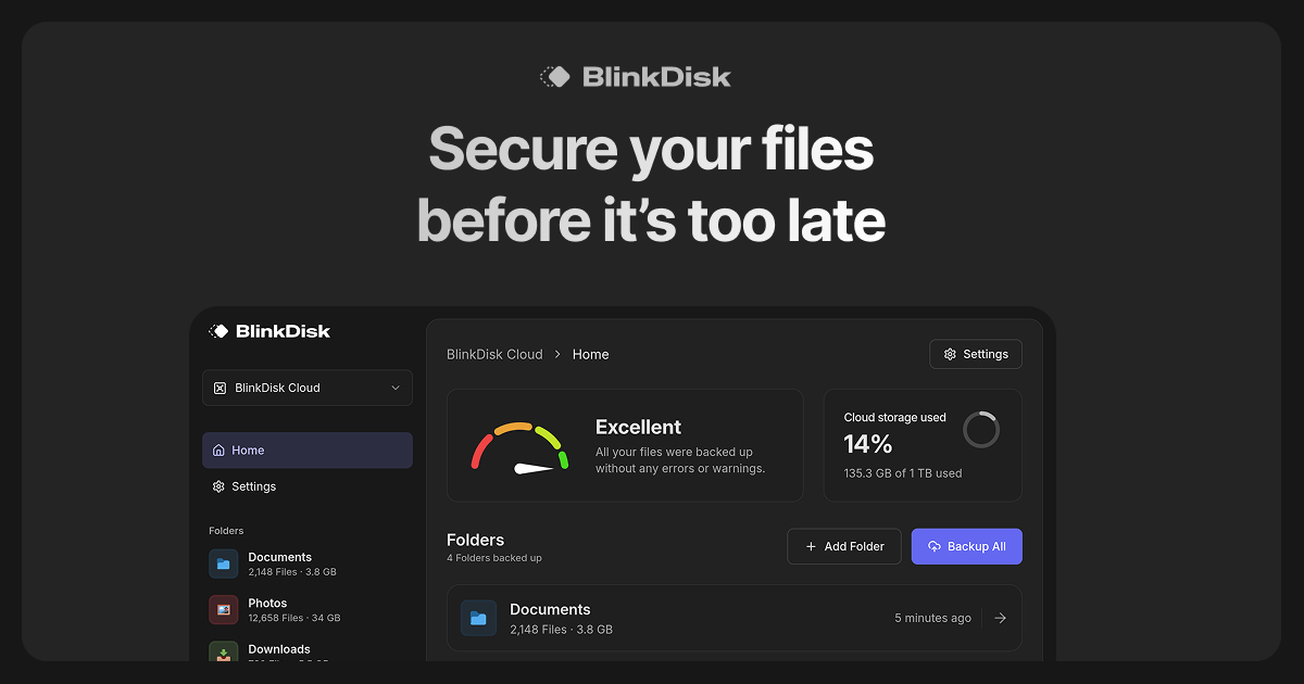 BlinkDisk Banner
