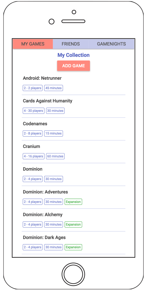 GAMEBRAIN mobile screenshot