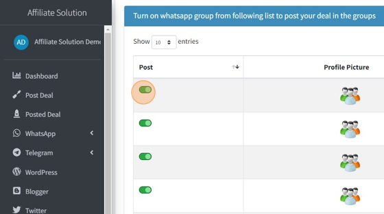 Enable WhatsApp Groups