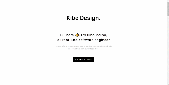 Mainakibe (Maina Kibe) · GitHub