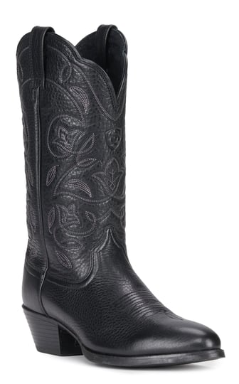 ariat-heritage-western-r-toe-7-5-womens-black-1