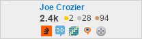 profile for Joe Crozier on Stack Exchange, a network of free, community-driven Q&A sites
