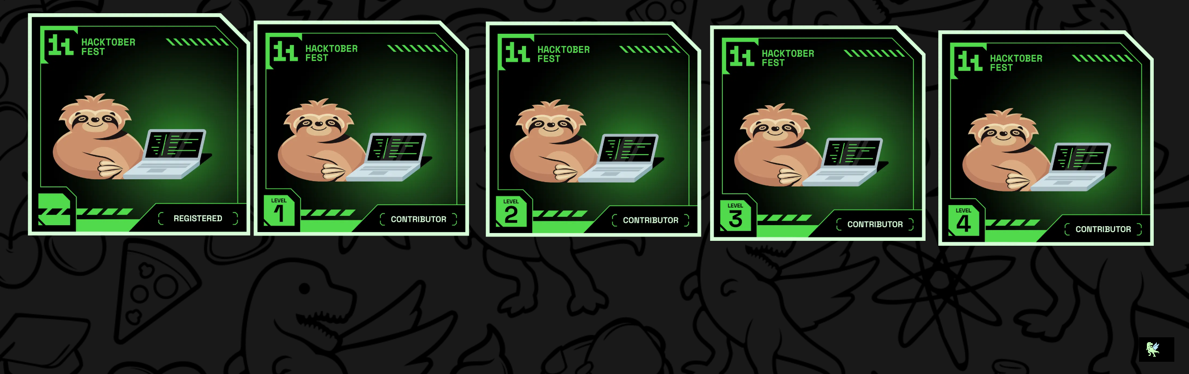 An image of @tanishqgoyal07's Holopin badges, which is a link to view their full Holopin profile