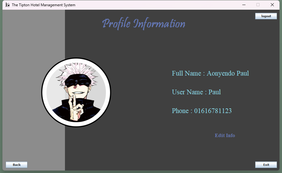 User Profile