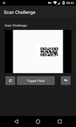 The QR code scanning now also works on Android 6.0 and later as well.