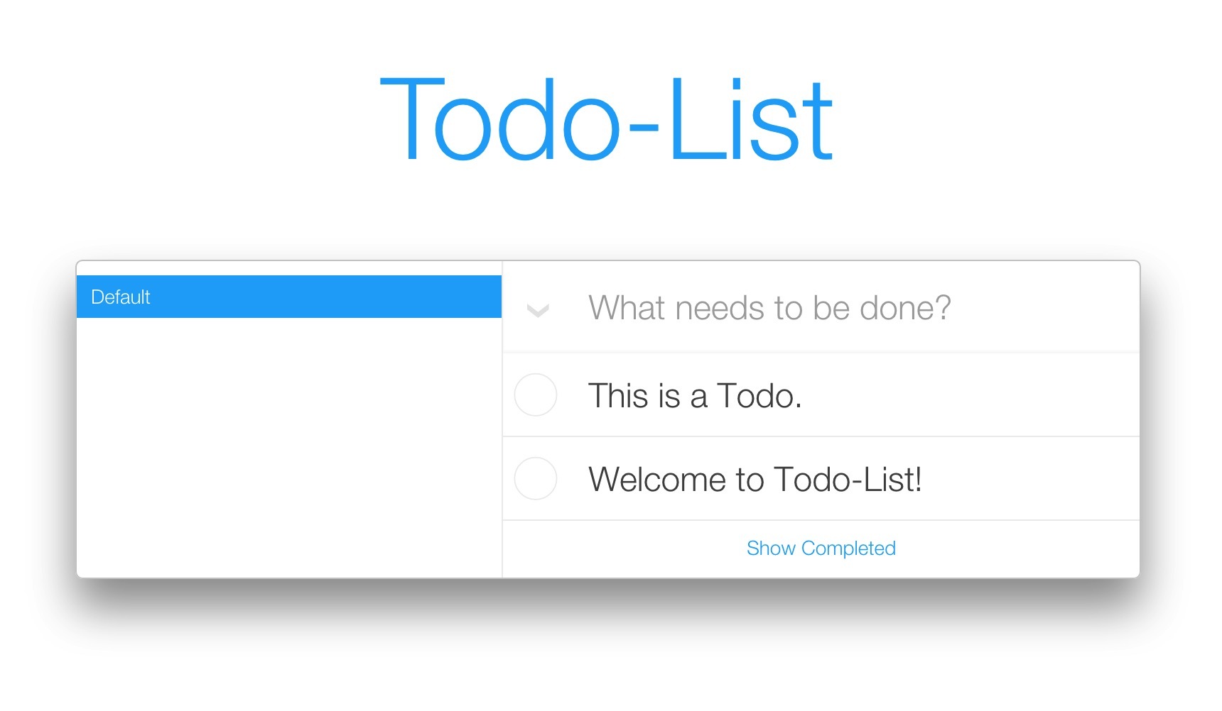 Todo-list