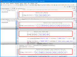 database specifications