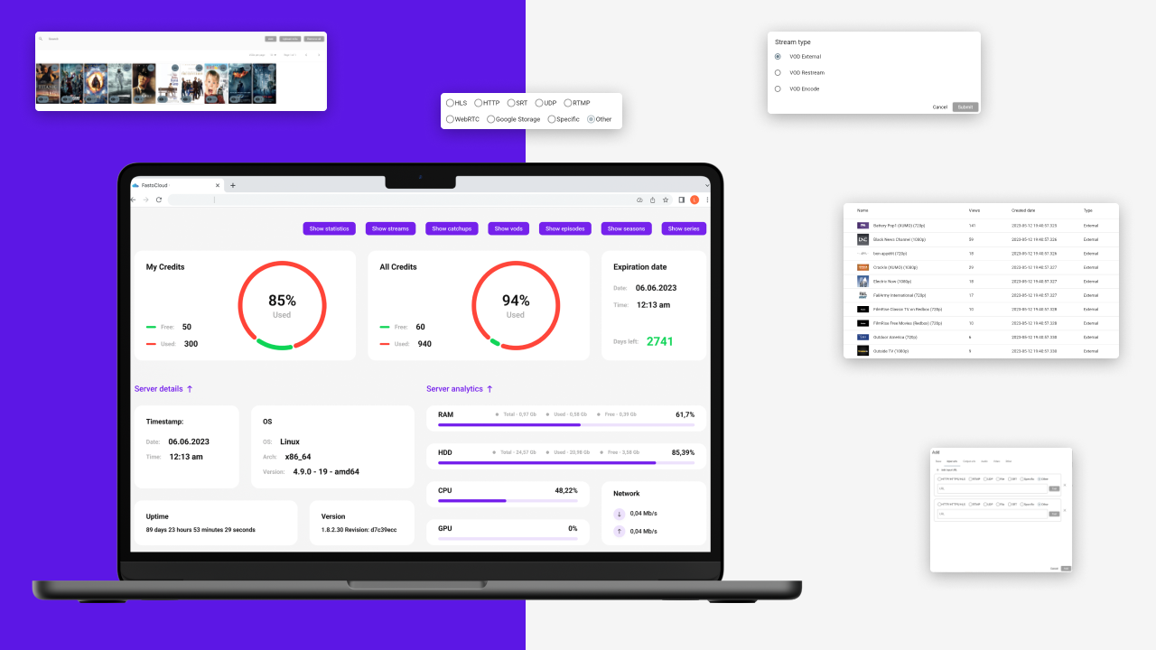 Web UI Management