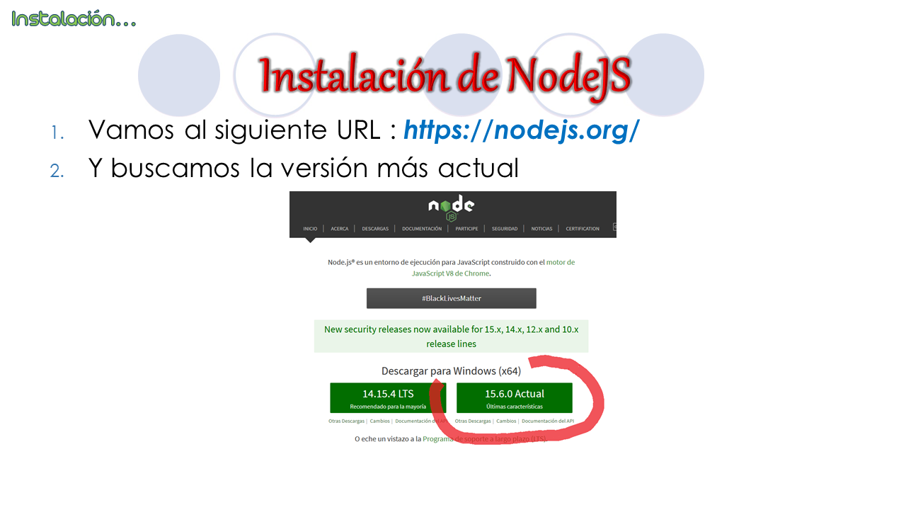 Manual de instalación