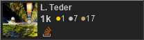 Profile for L. Teder on Stack Overflow
