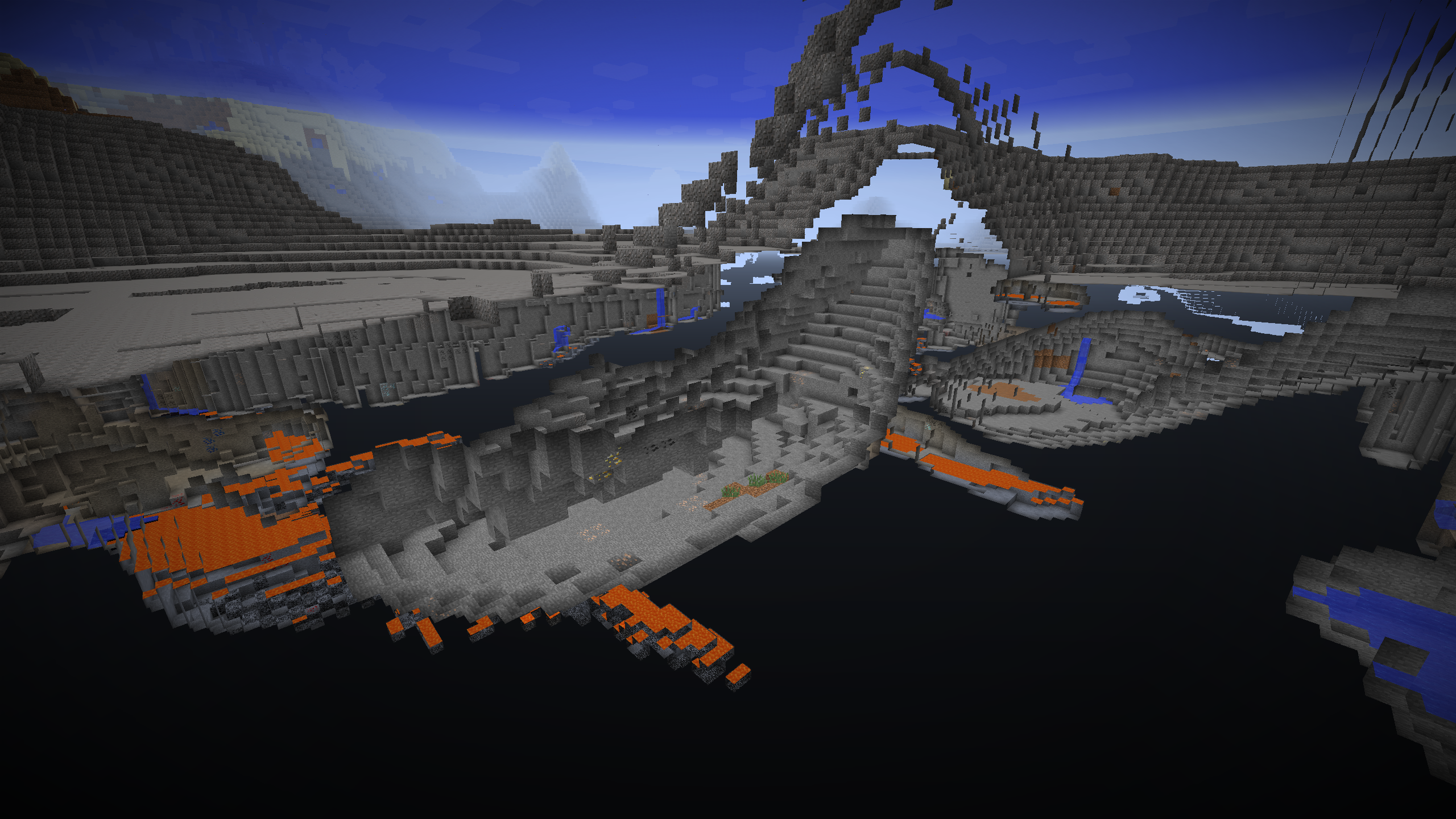 Ceiling noise avoids the surface