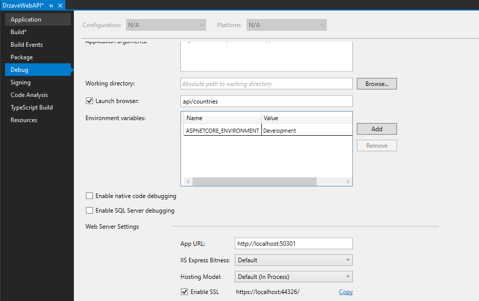 Image of DrzaveWebAPI properties