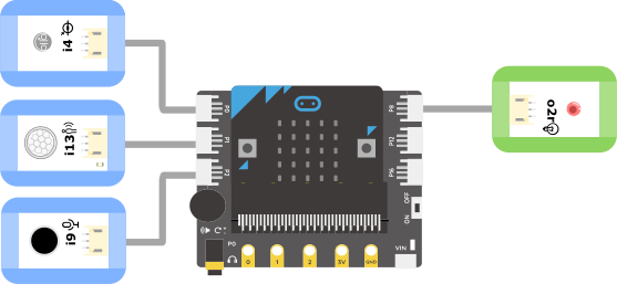 智能路灯-microbit