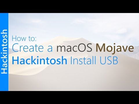 Mojave USB Creation