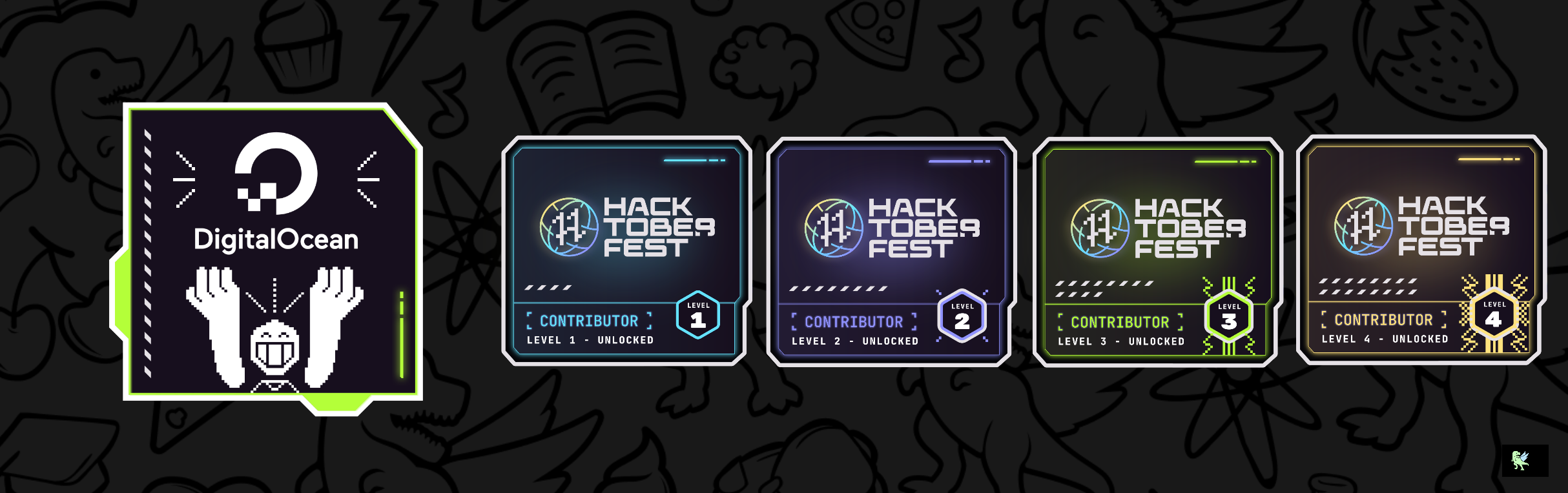 @kunjpro's Holopin board