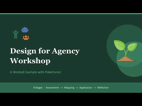 Design for Agency Workshop — PokeForest Tutorial