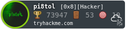 TryHackMe Badge