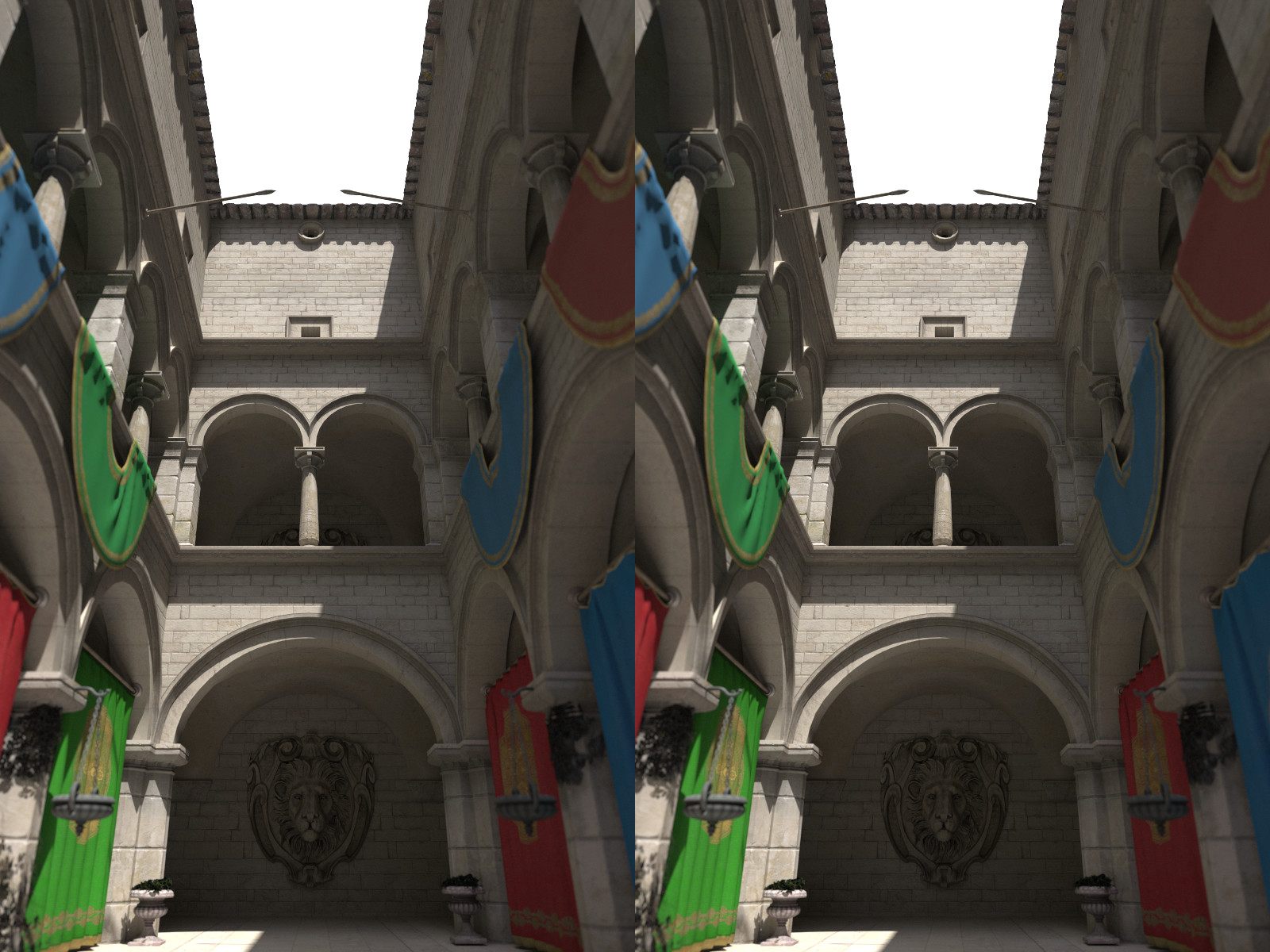 Example 3D stereo image using stereoMode side-by-side.