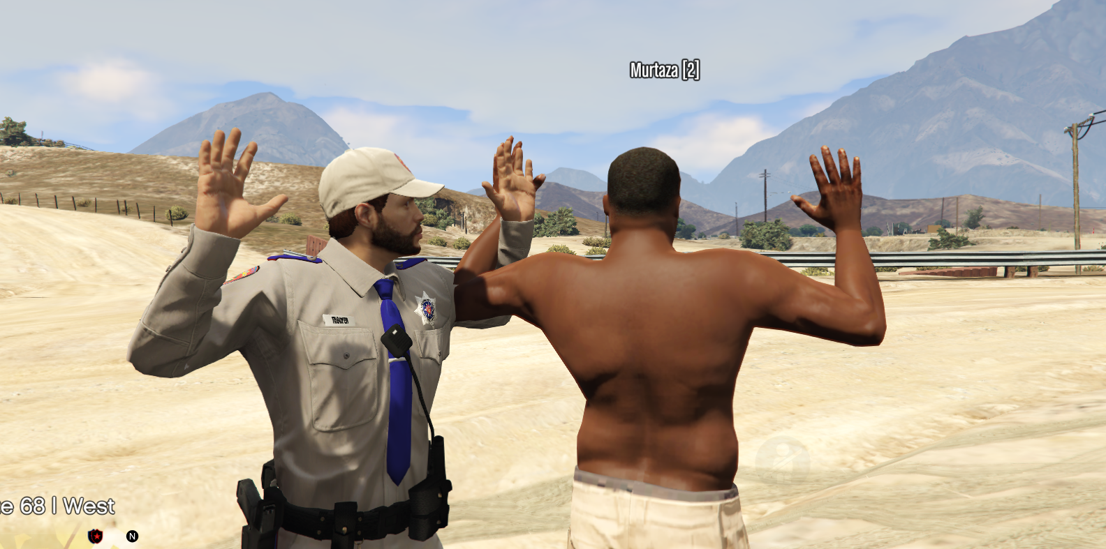 handsup screenshot