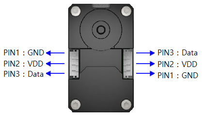 Dynamixel XL-330 servo pinout