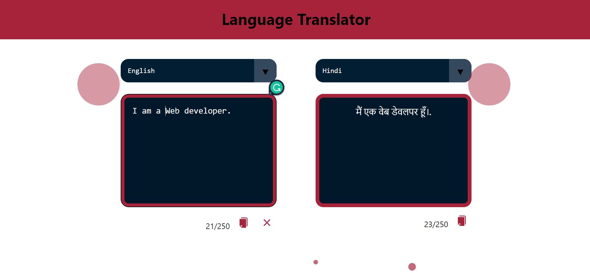 translator