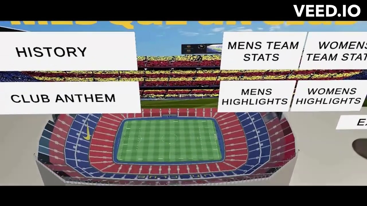 XR football stadium relay