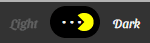 Pac-Man Toggle Switch - dark