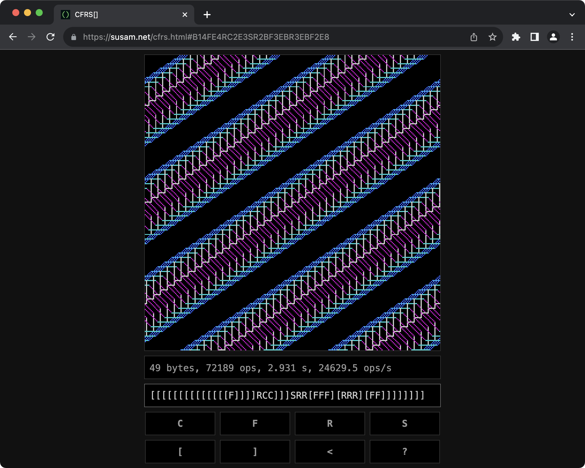 Screenshot of CFRS Brackets Demo 3