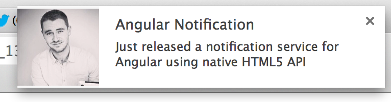 notification example