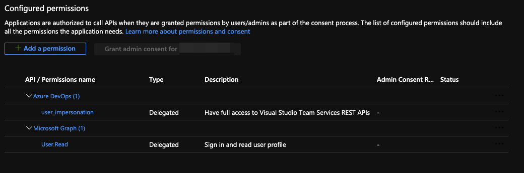 aad api permissions