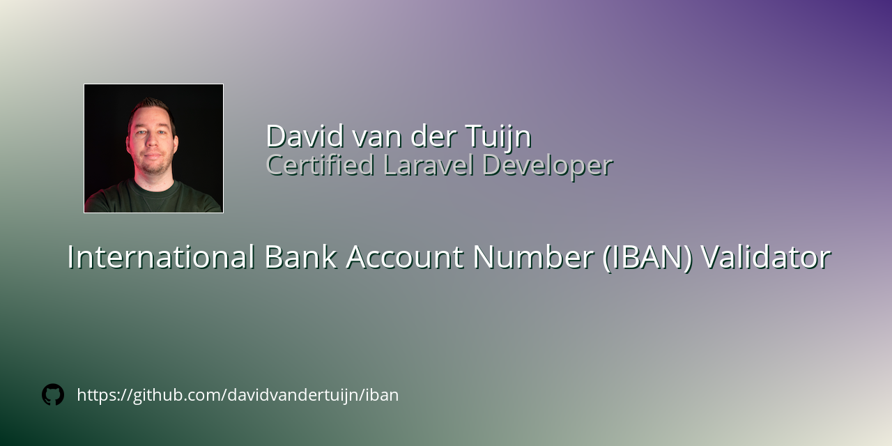 International Bank Account Number (IBAN) Validator