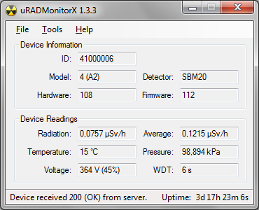 uRADMonitorX